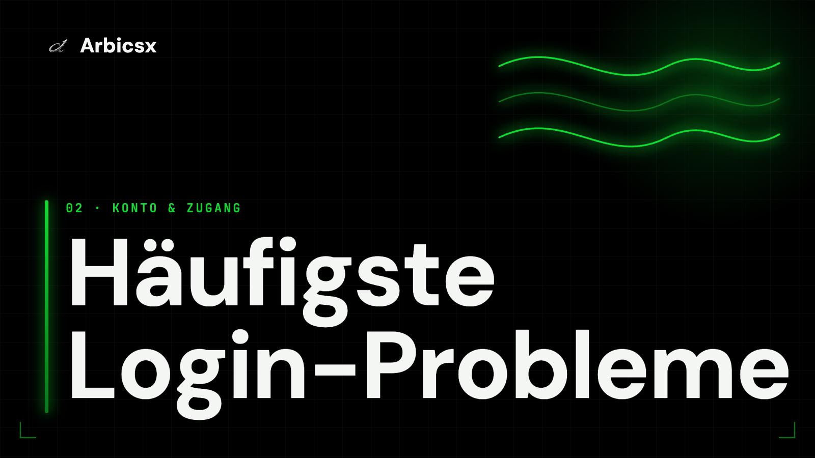 Häufigste Login-Probleme