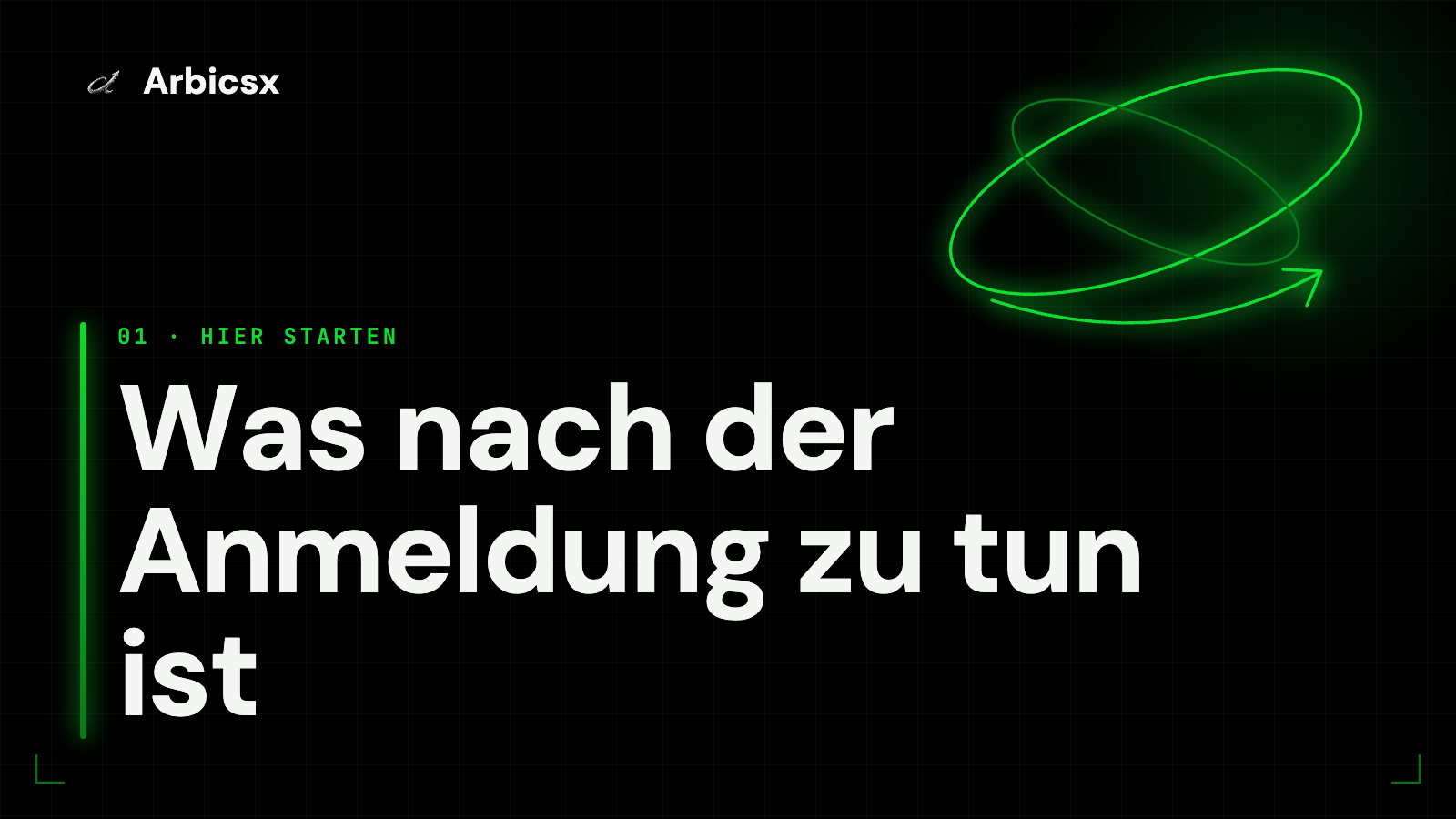 Was nach der Anmeldung zu tun ist