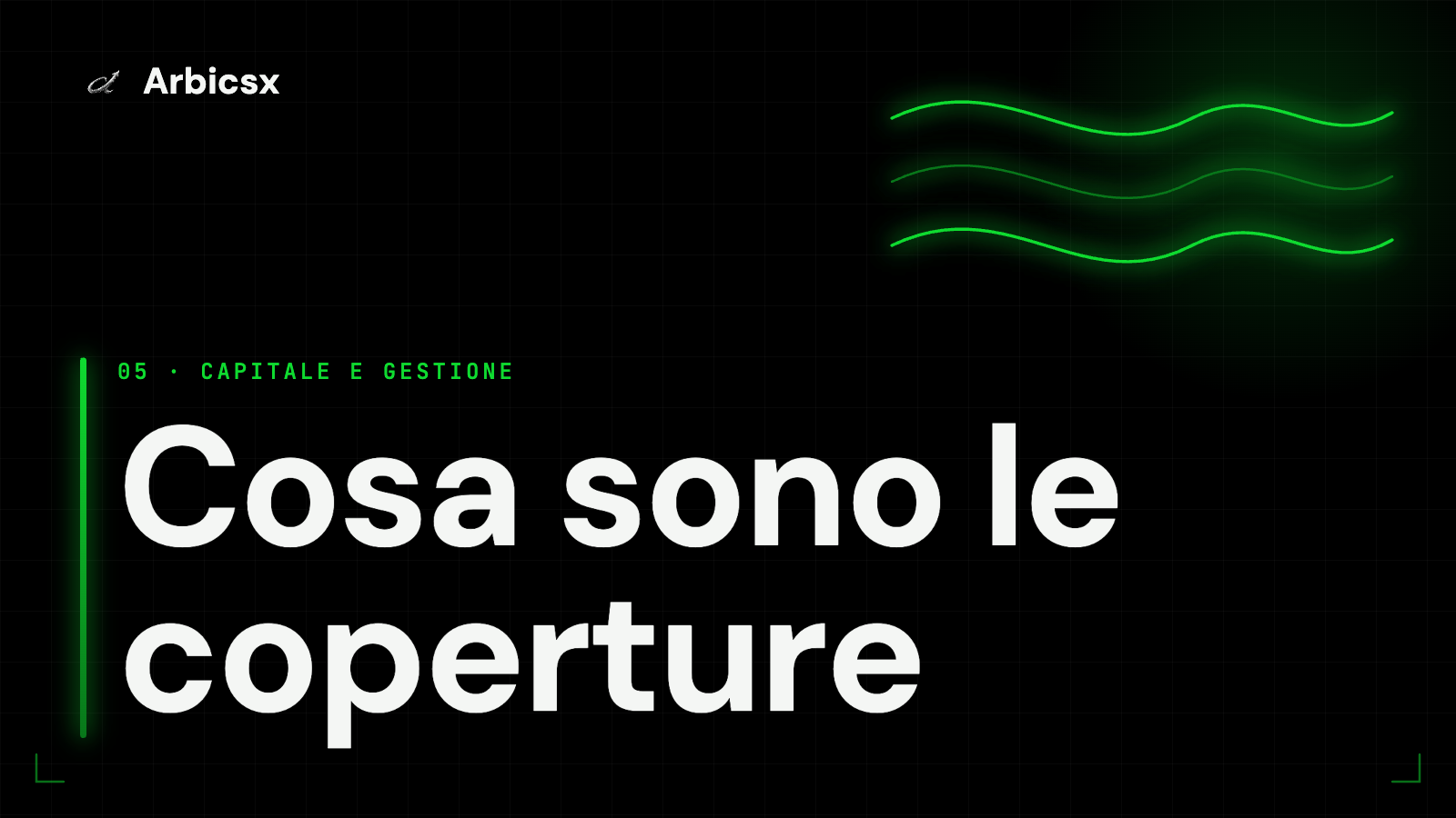 Cosa sono le coperture