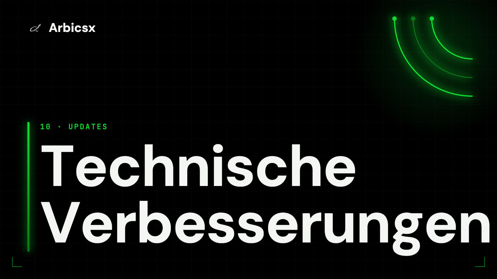 Technische Verbesserungen