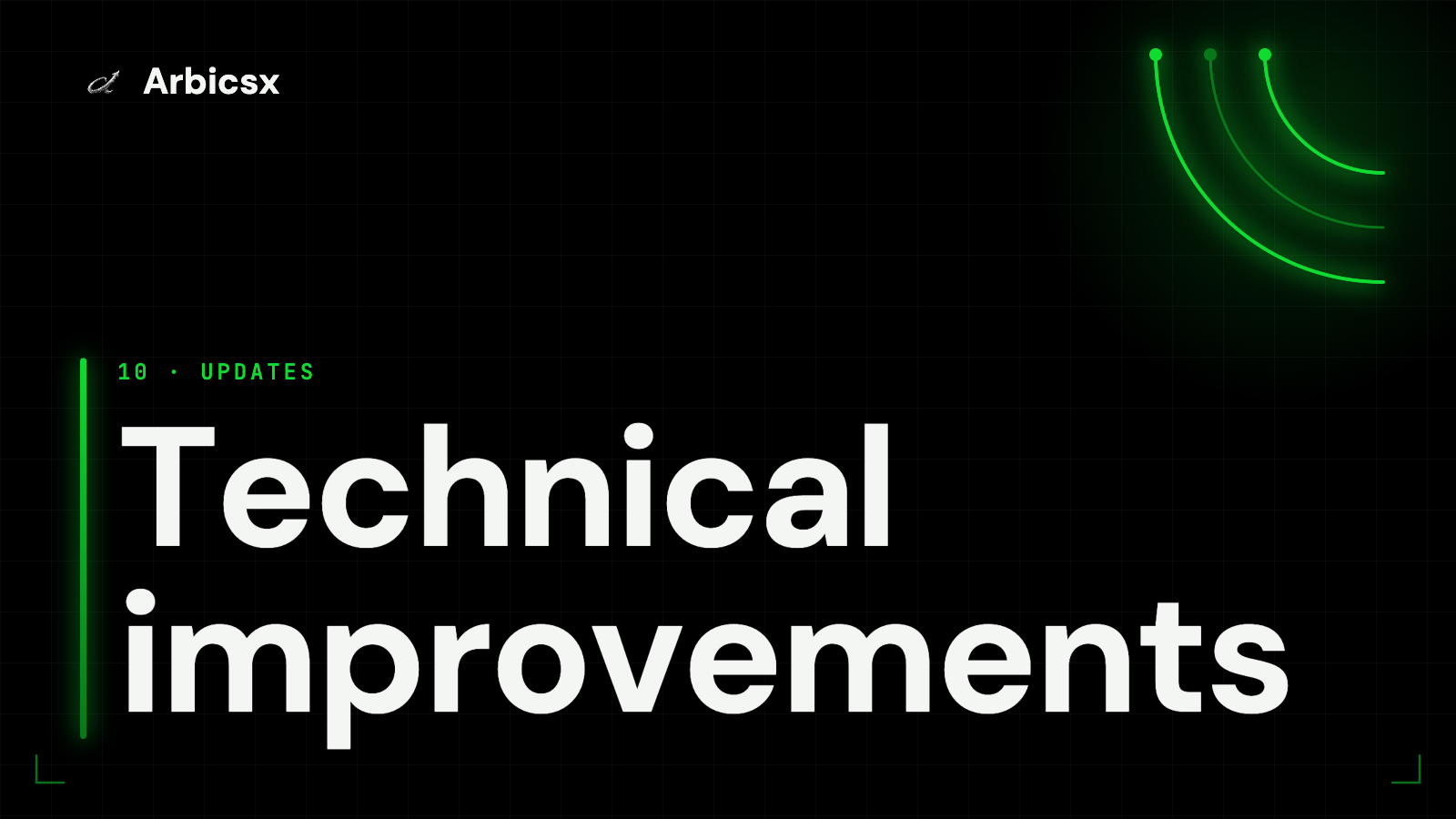 Technical improvements