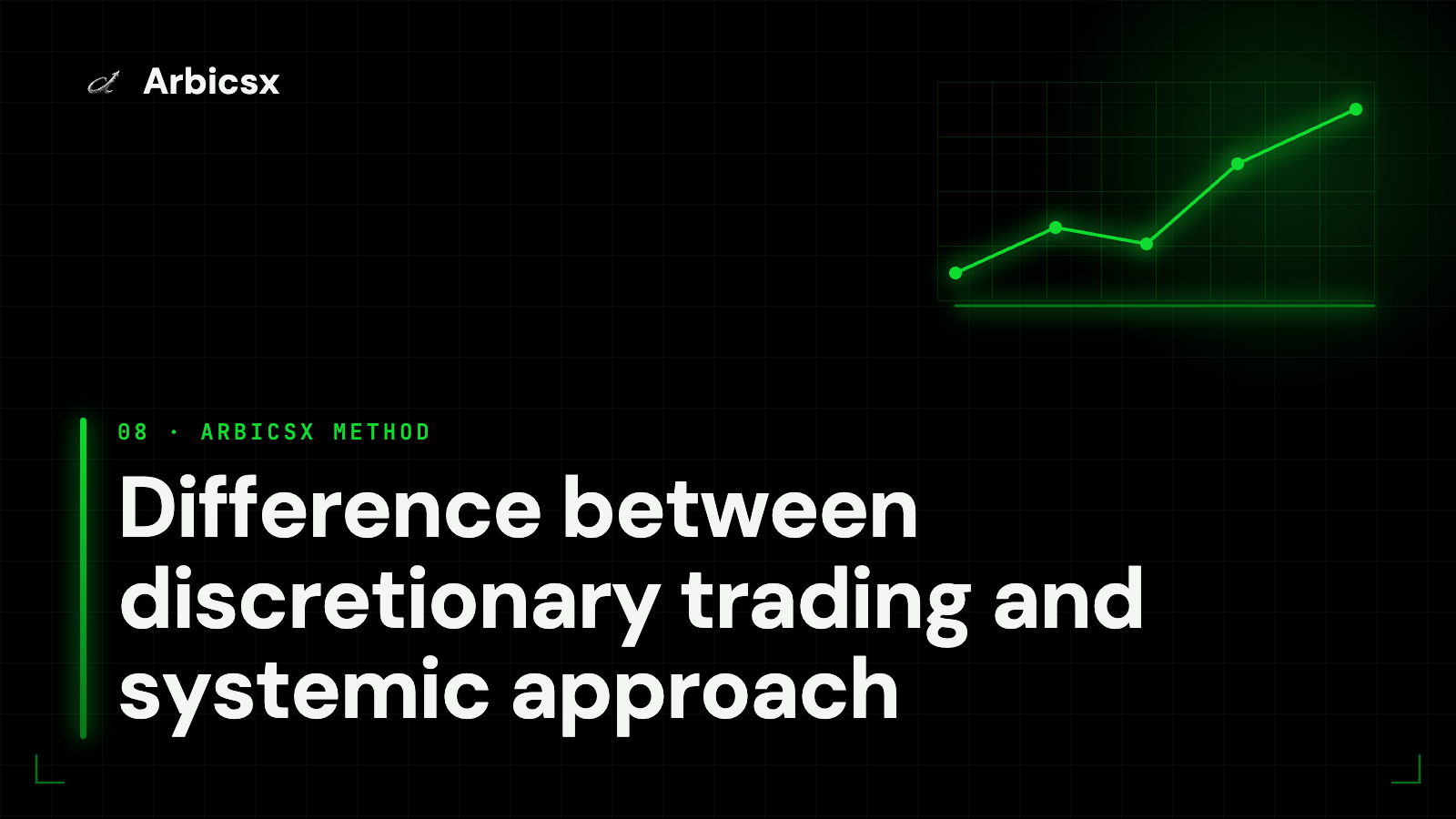 Difference between discretionary trading and systemic approach