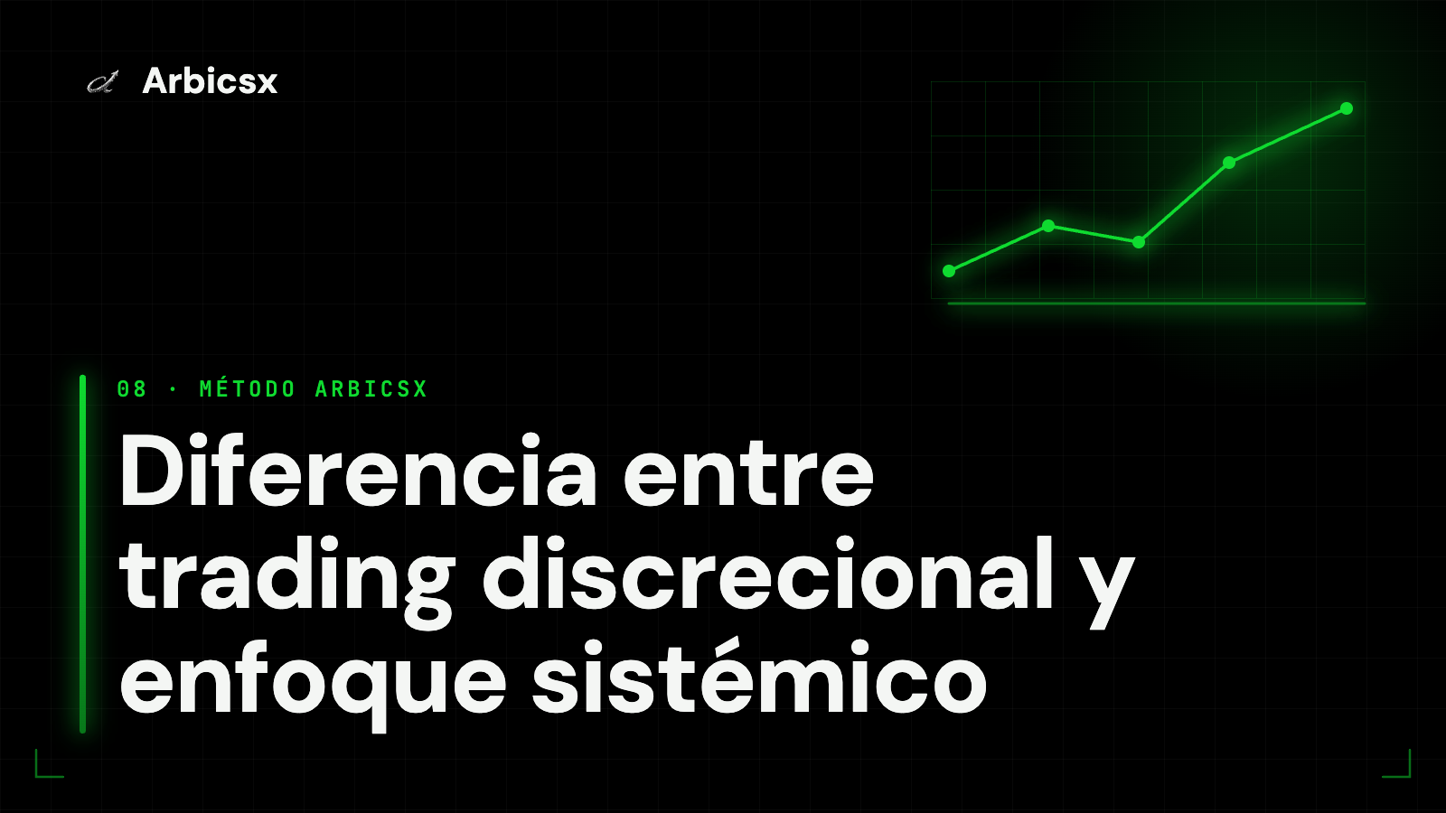 Diferencia entre trading discrecional y enfoque sistémico