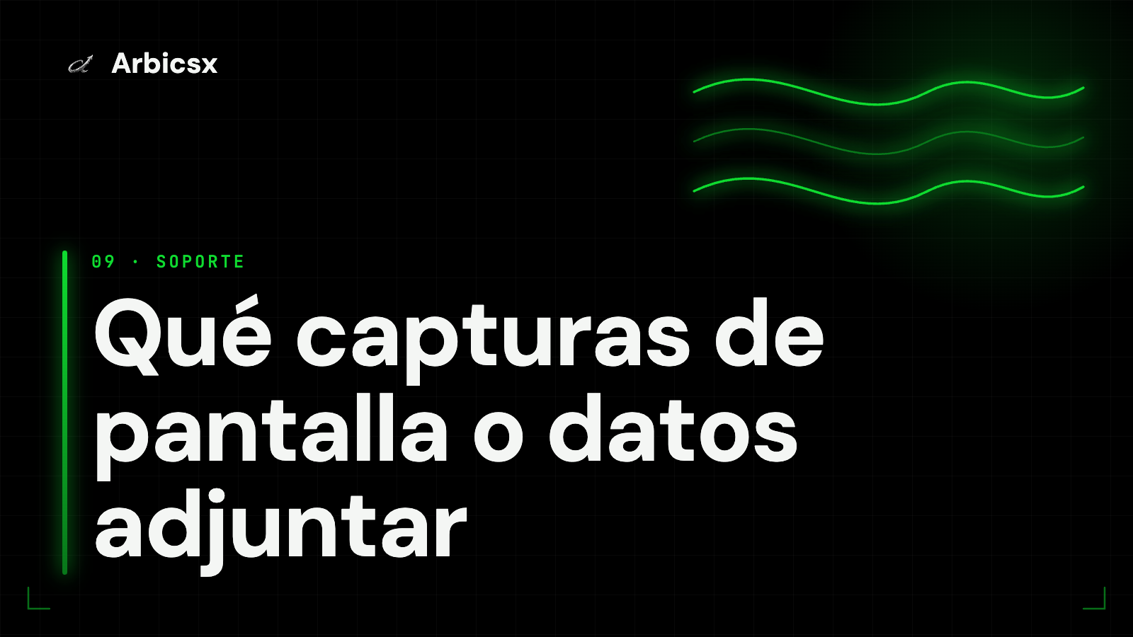 Qué capturas de pantalla o datos adjuntar