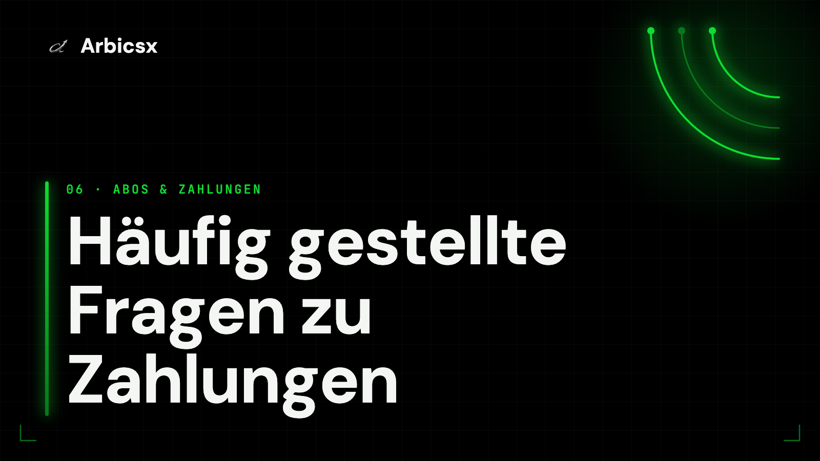 Häufig gestellte Fragen zu Zahlungen