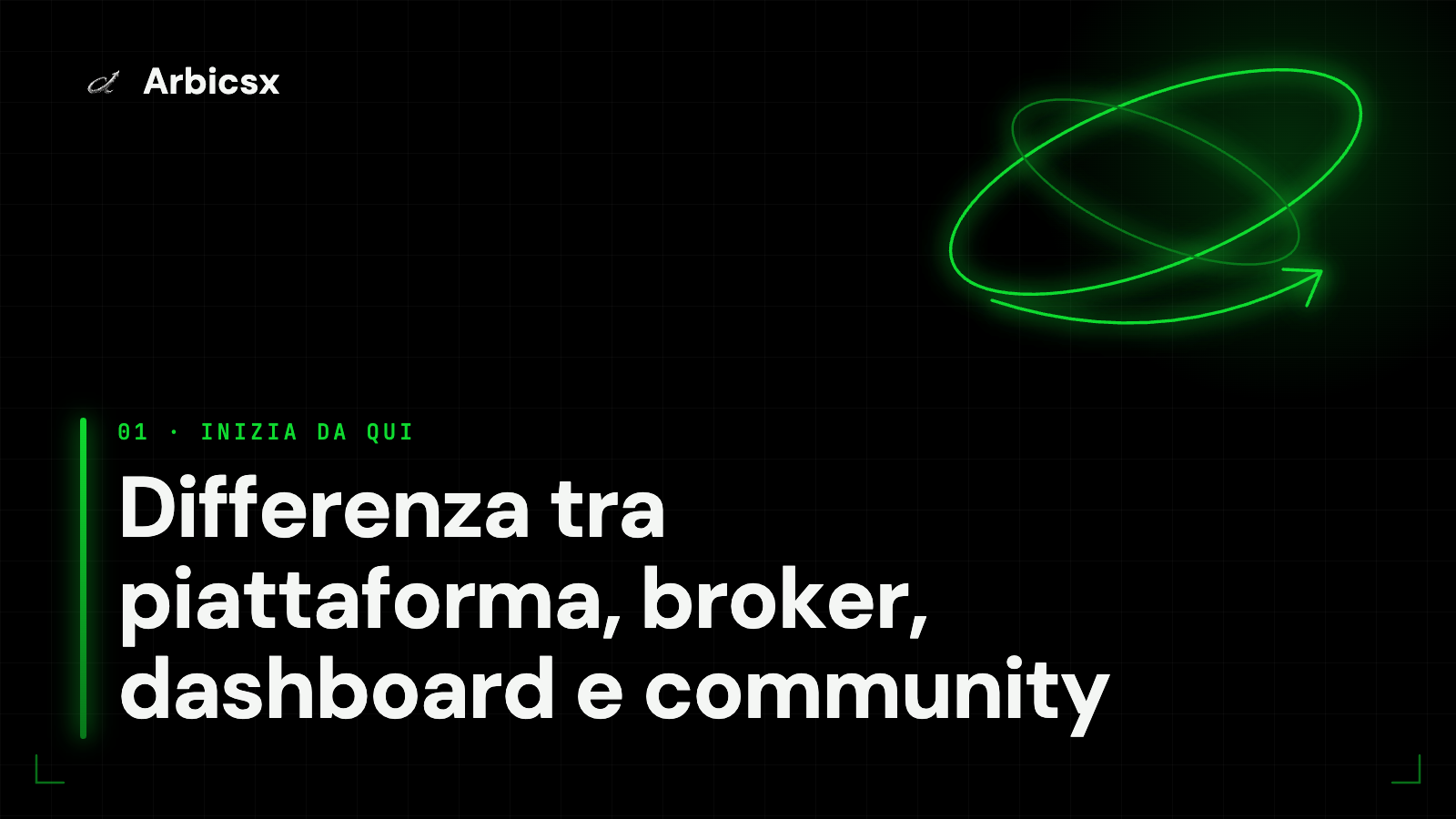Differenza tra piattaforma, broker, dashboard e community