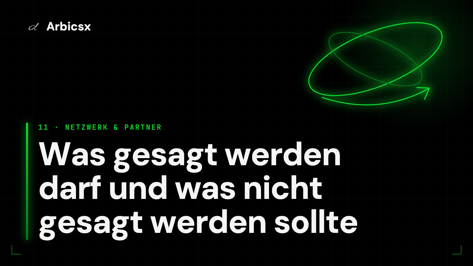 Was gesagt werden darf und was nicht gesagt werden sollte
