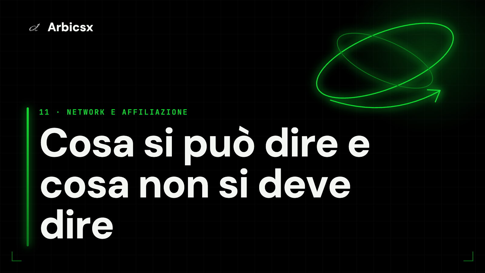 Cosa si può dire e cosa non si deve dire