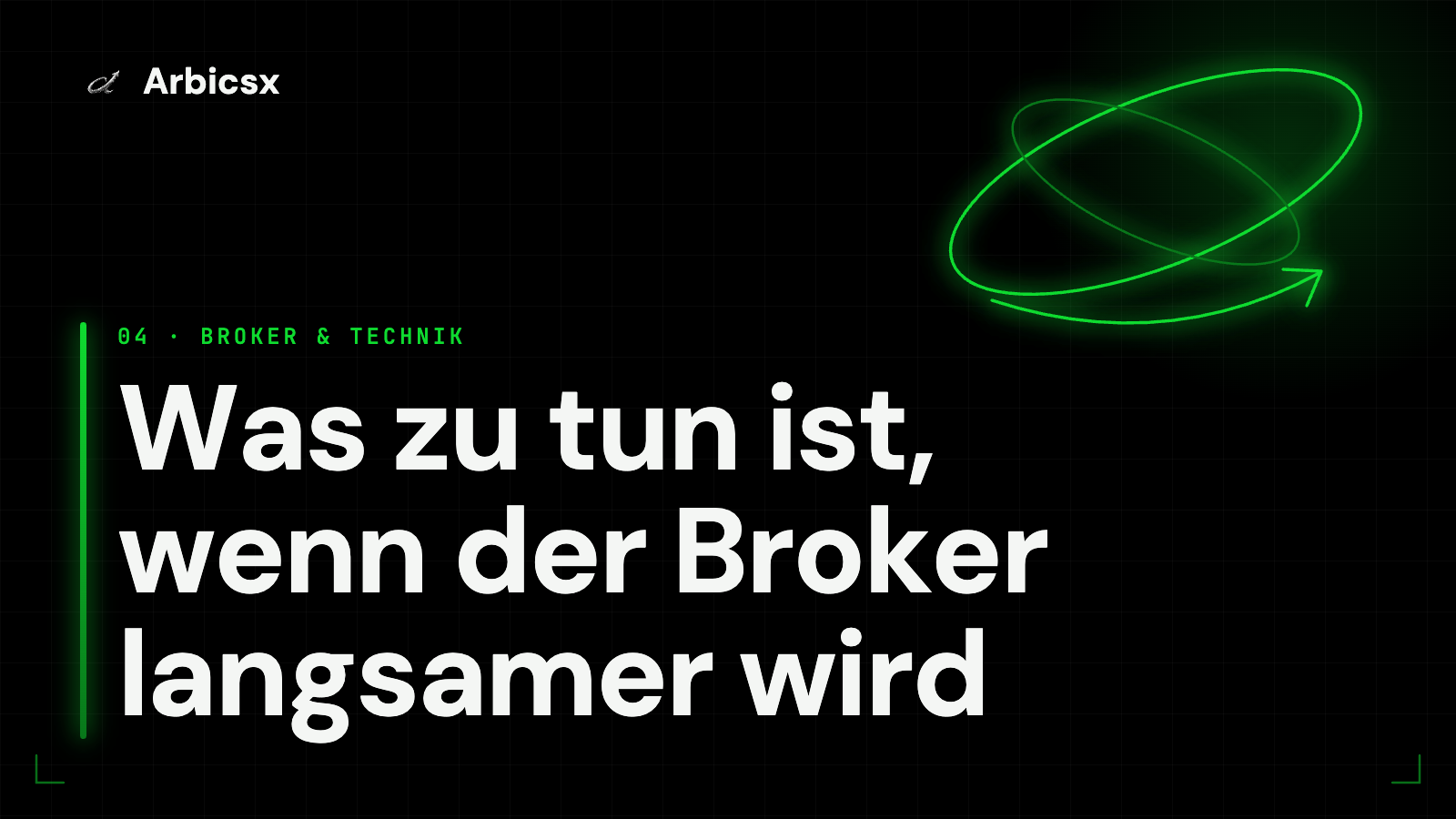 Was zu tun ist, wenn der Broker langsamer wird