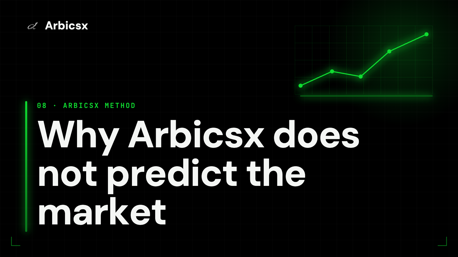 Why Arbicsx does not predict the market