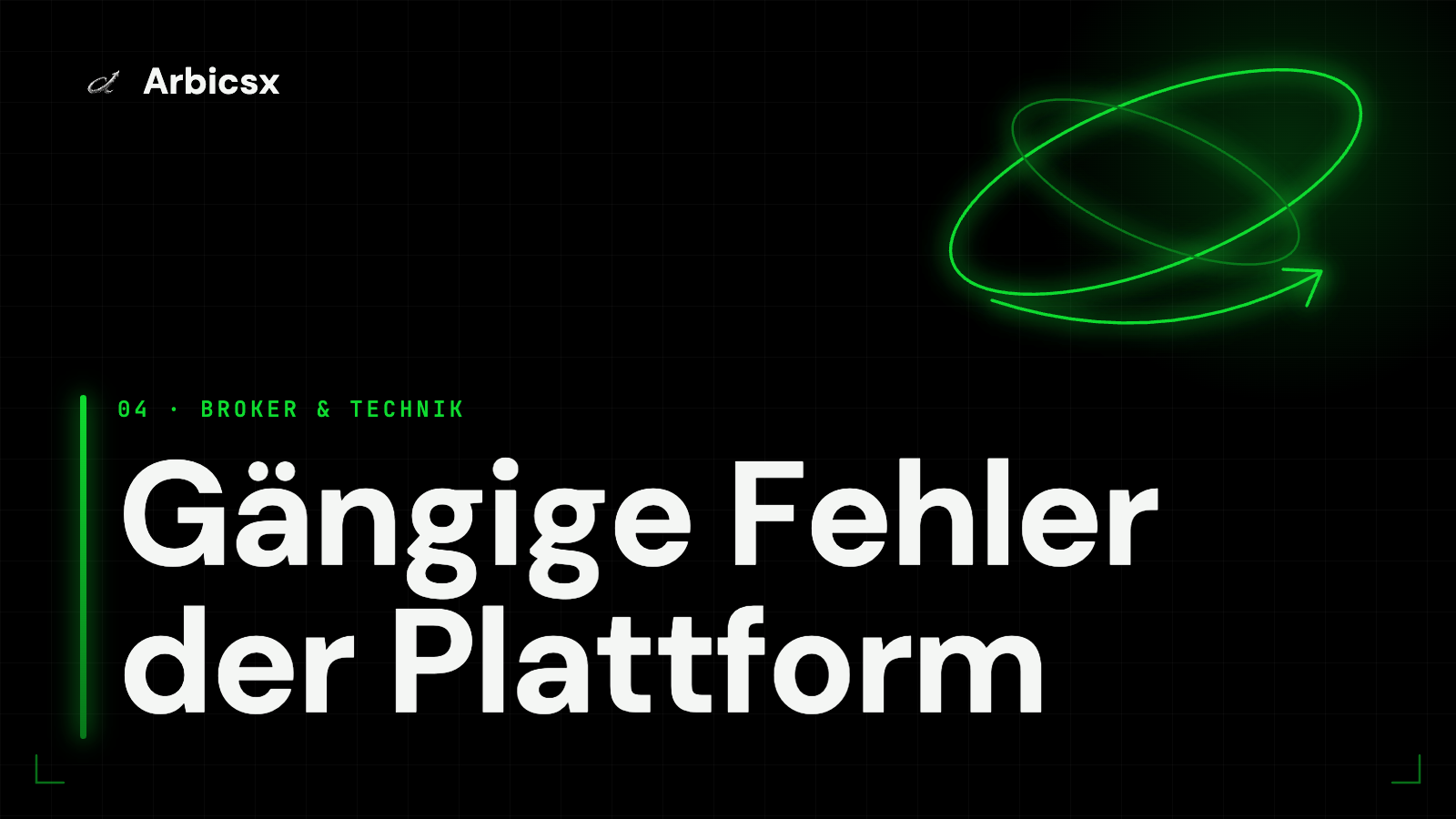 Gängige Fehler der Plattform