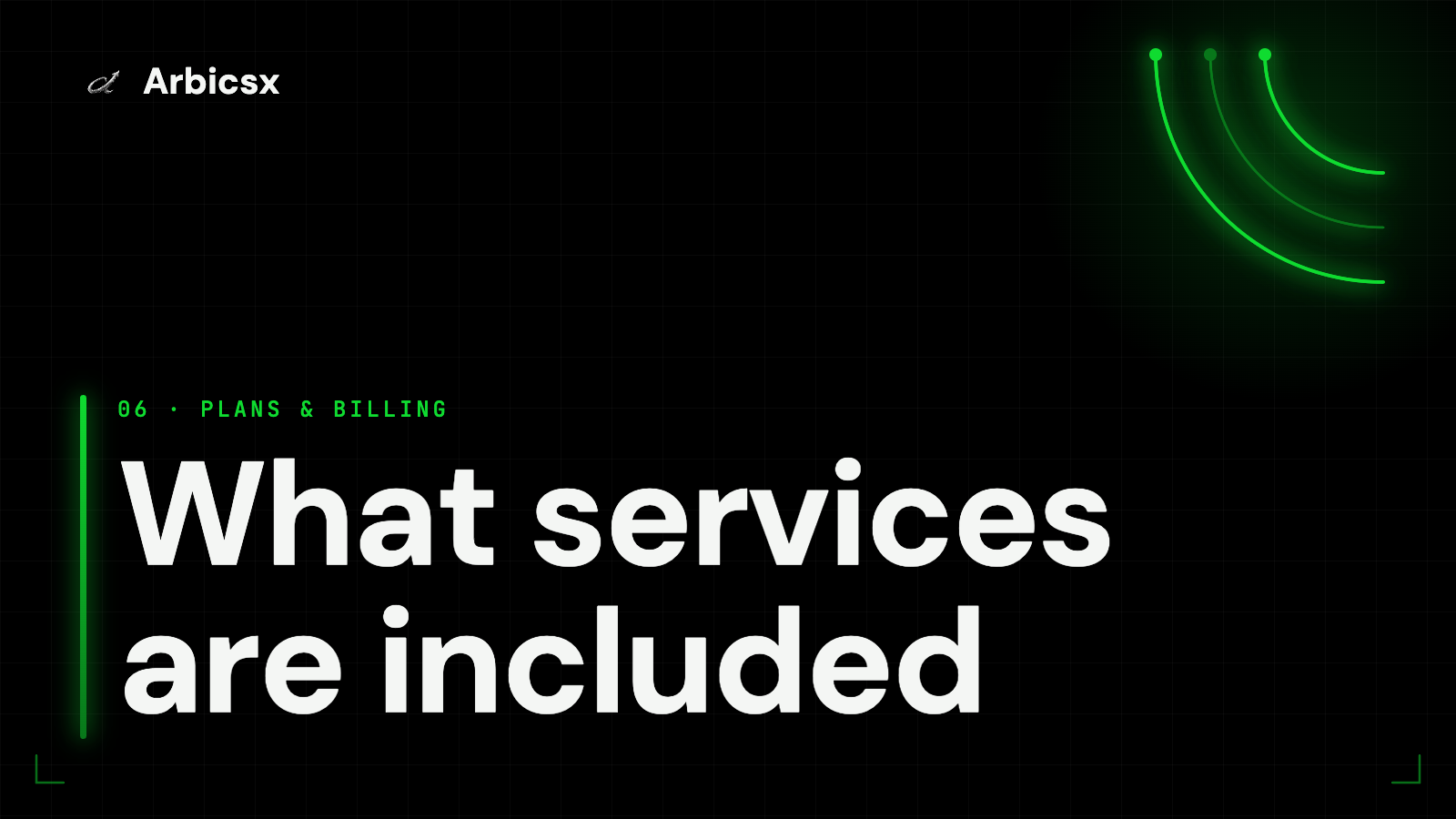 What services are included