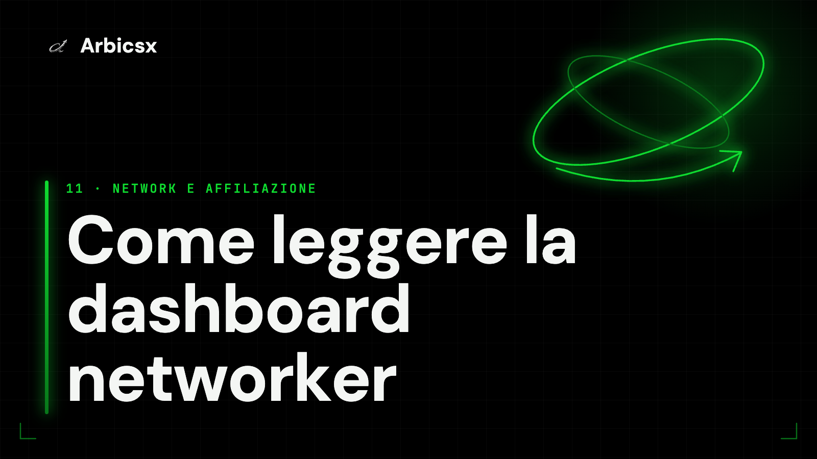 Come leggere la dashboard networker