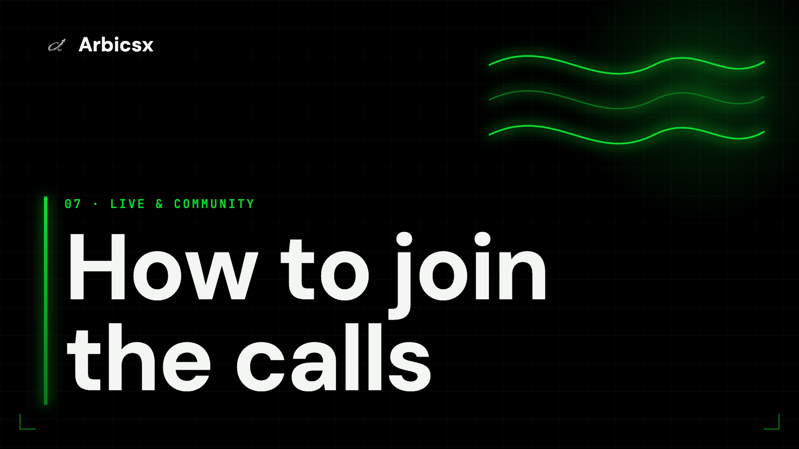 How to join the calls