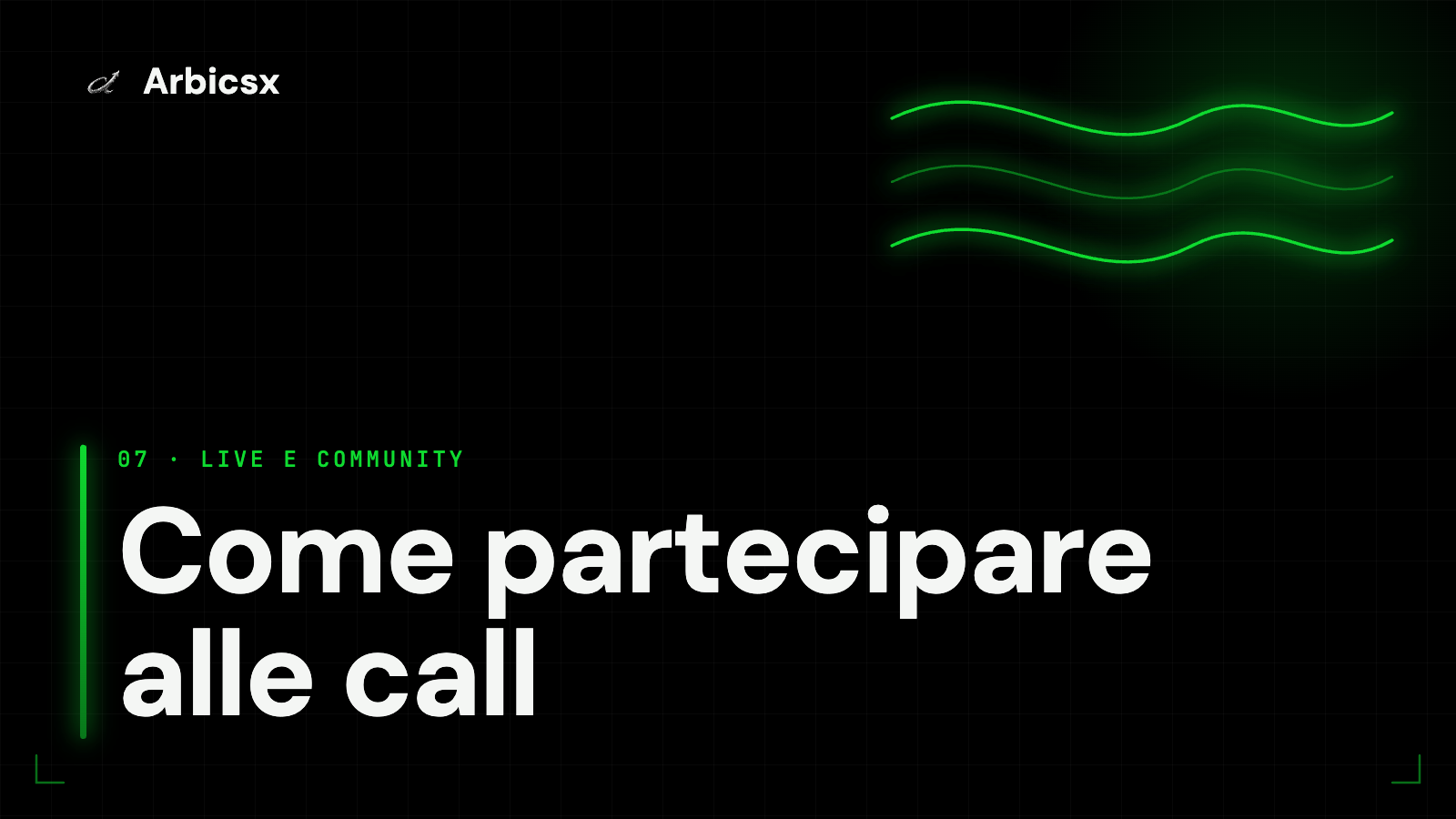 Come partecipare alle call