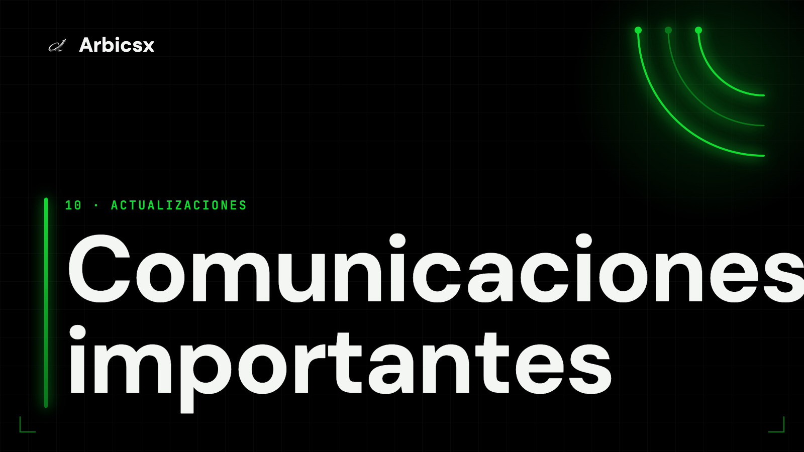Comunicaciones importantes