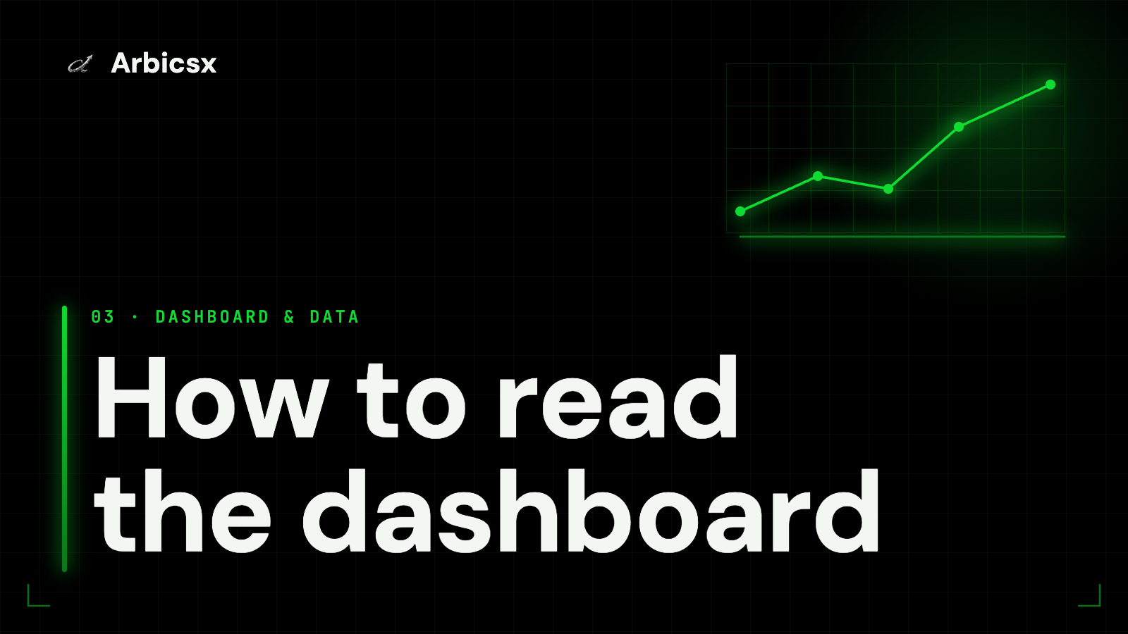 How to read the dashboard
