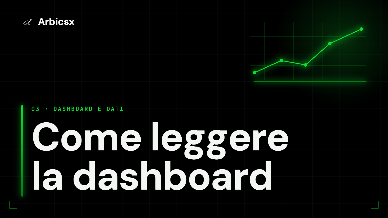 Come leggere la dashboard