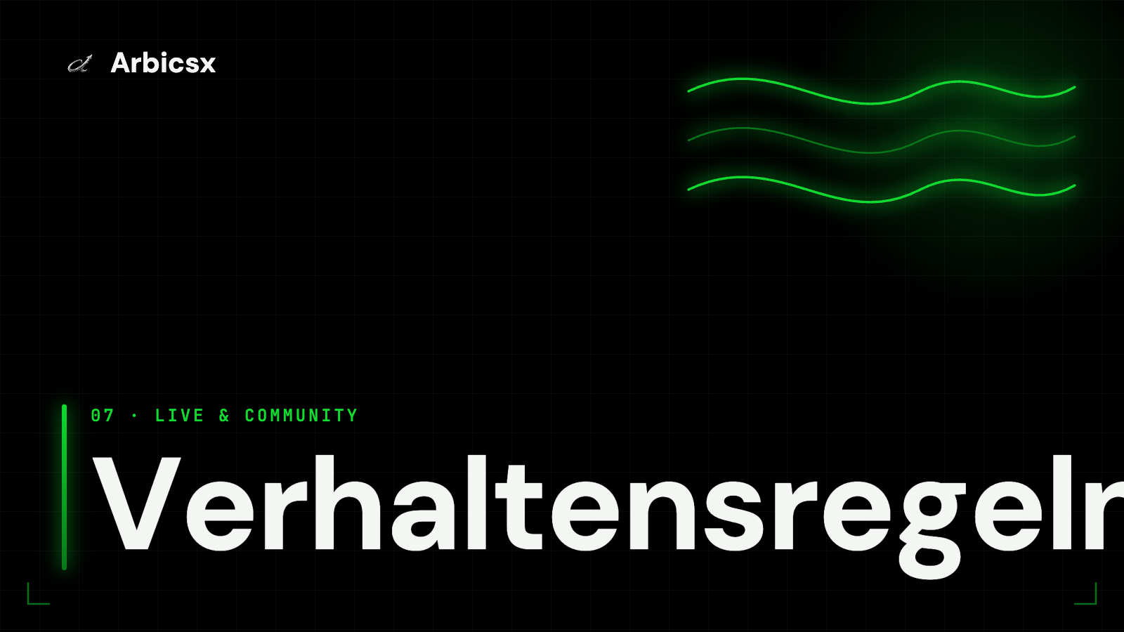 Verhaltensregeln