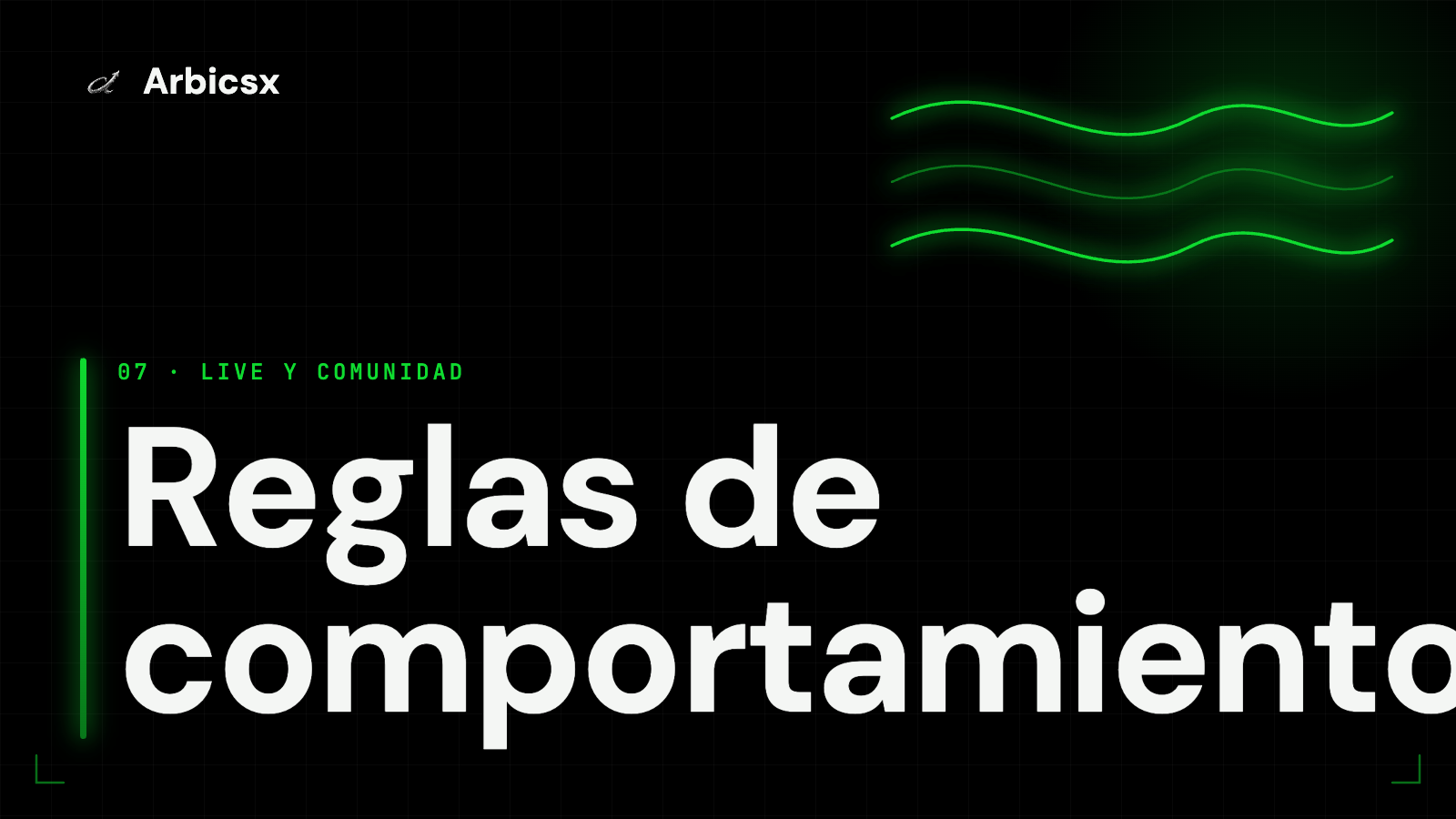 Reglas de comportamiento