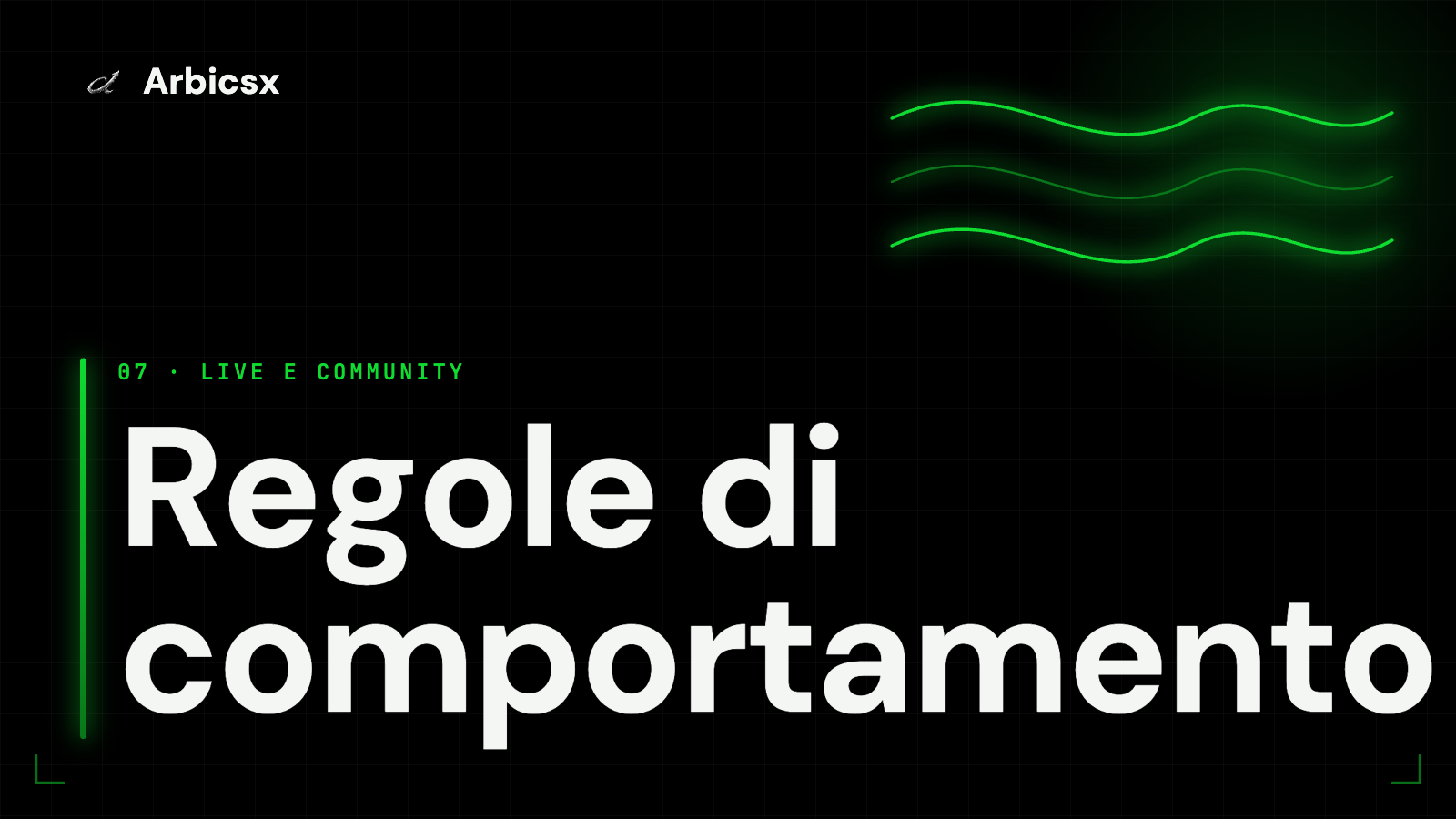 Regole di comportamento