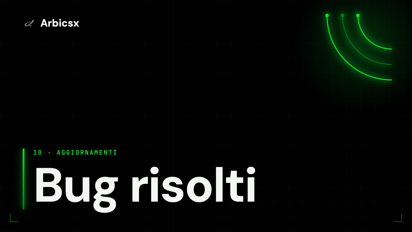 Bug risolti