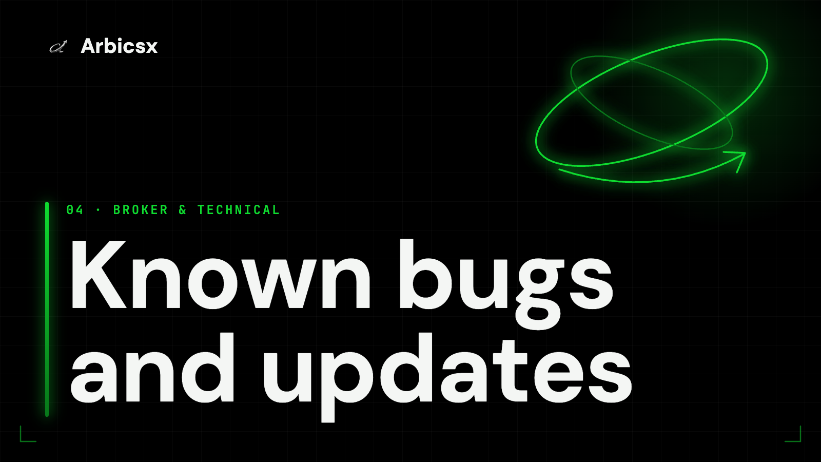 Known bugs and updates