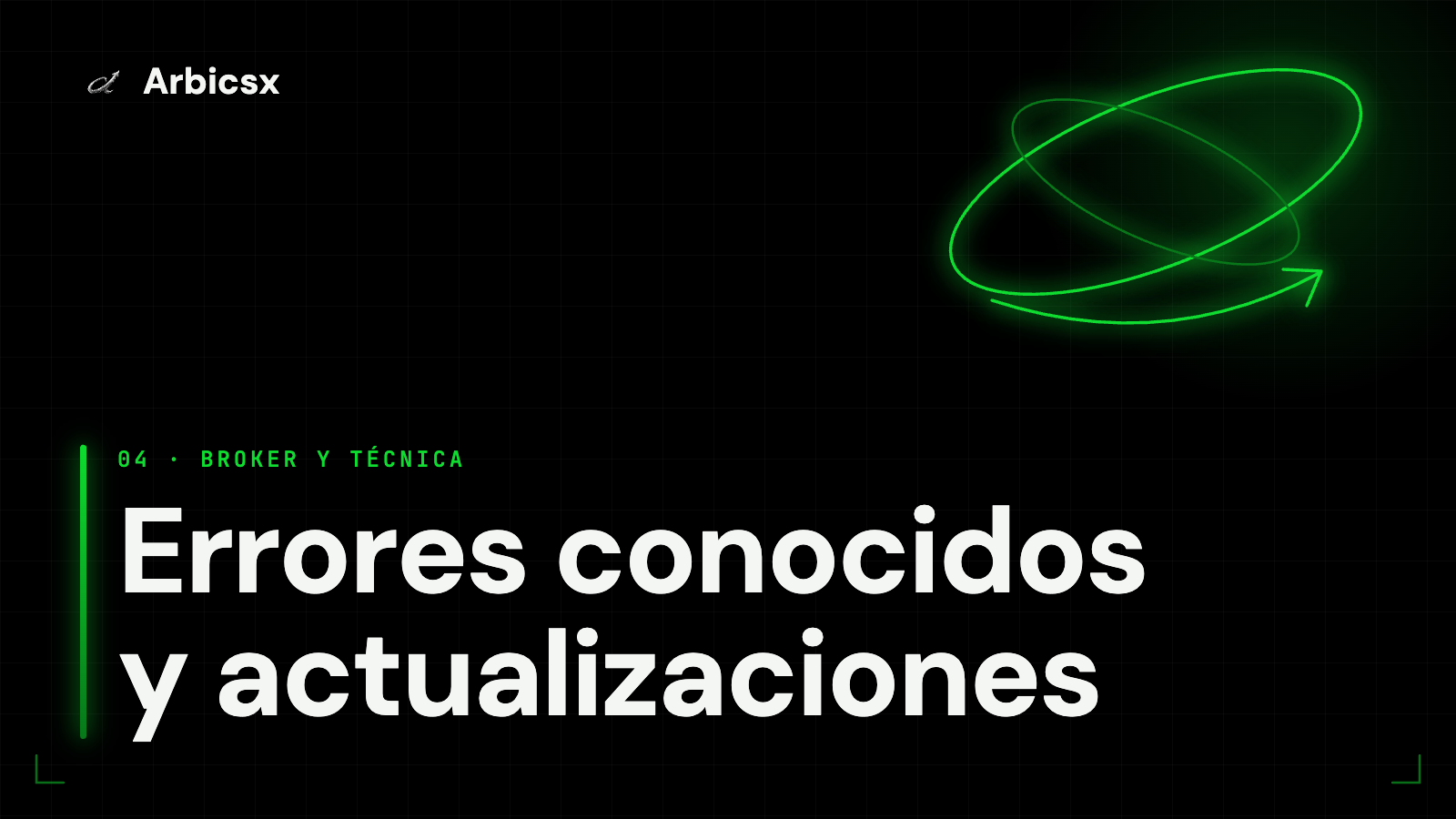 Errores conocidos y actualizaciones