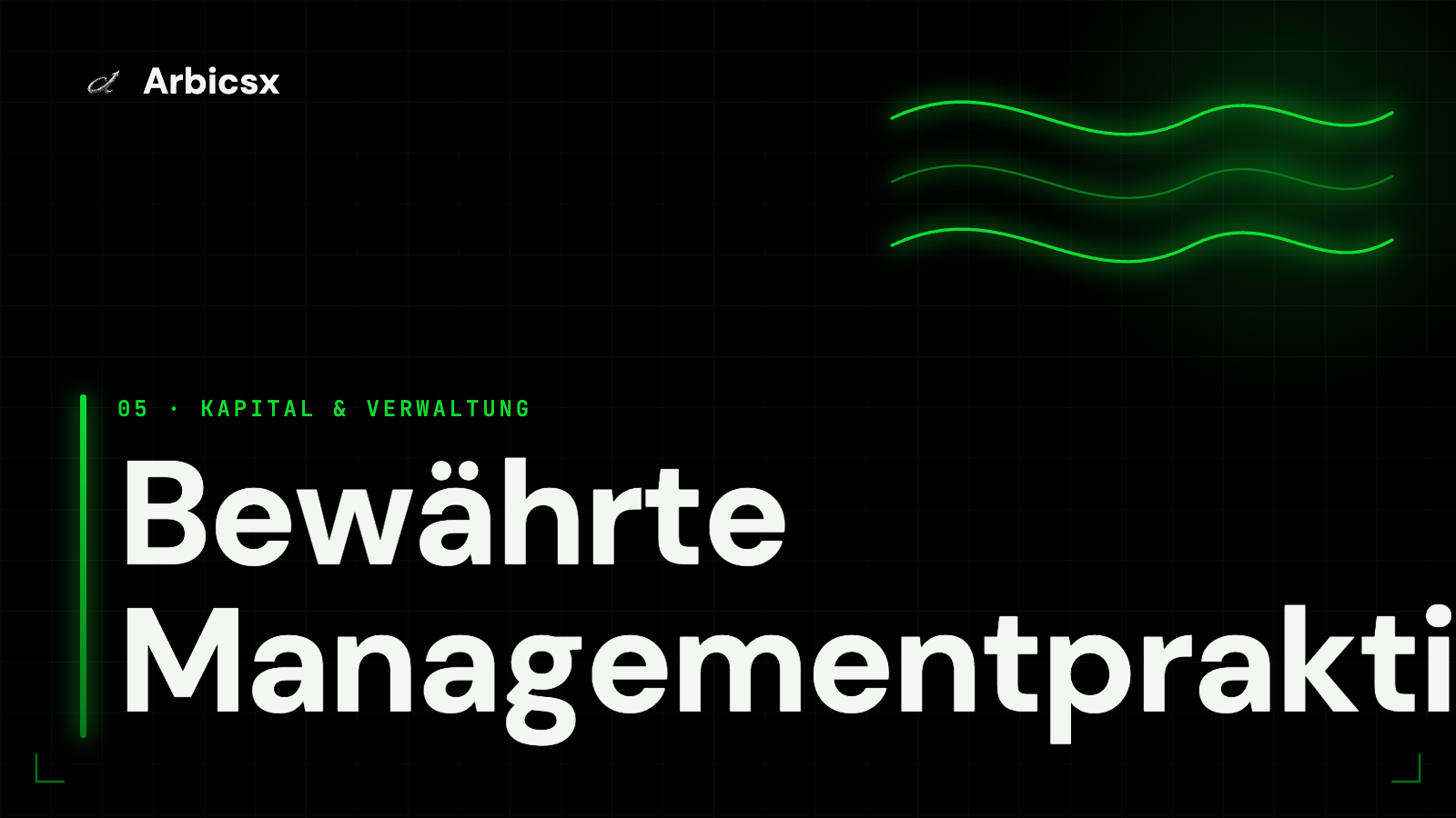 Bewährte Managementpraktiken