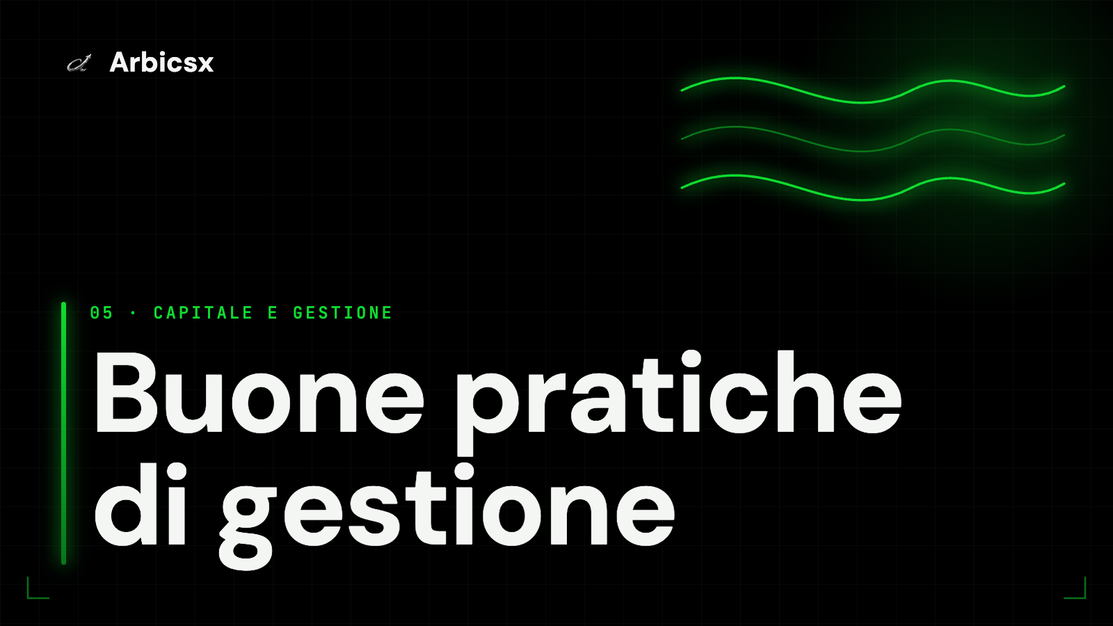 Buone pratiche di gestione