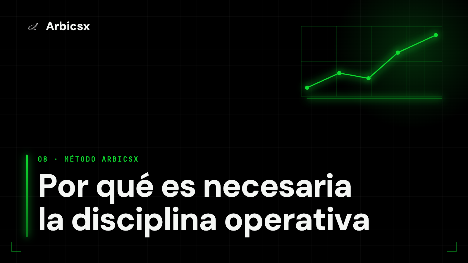 Por qué es necesaria la disciplina operativa