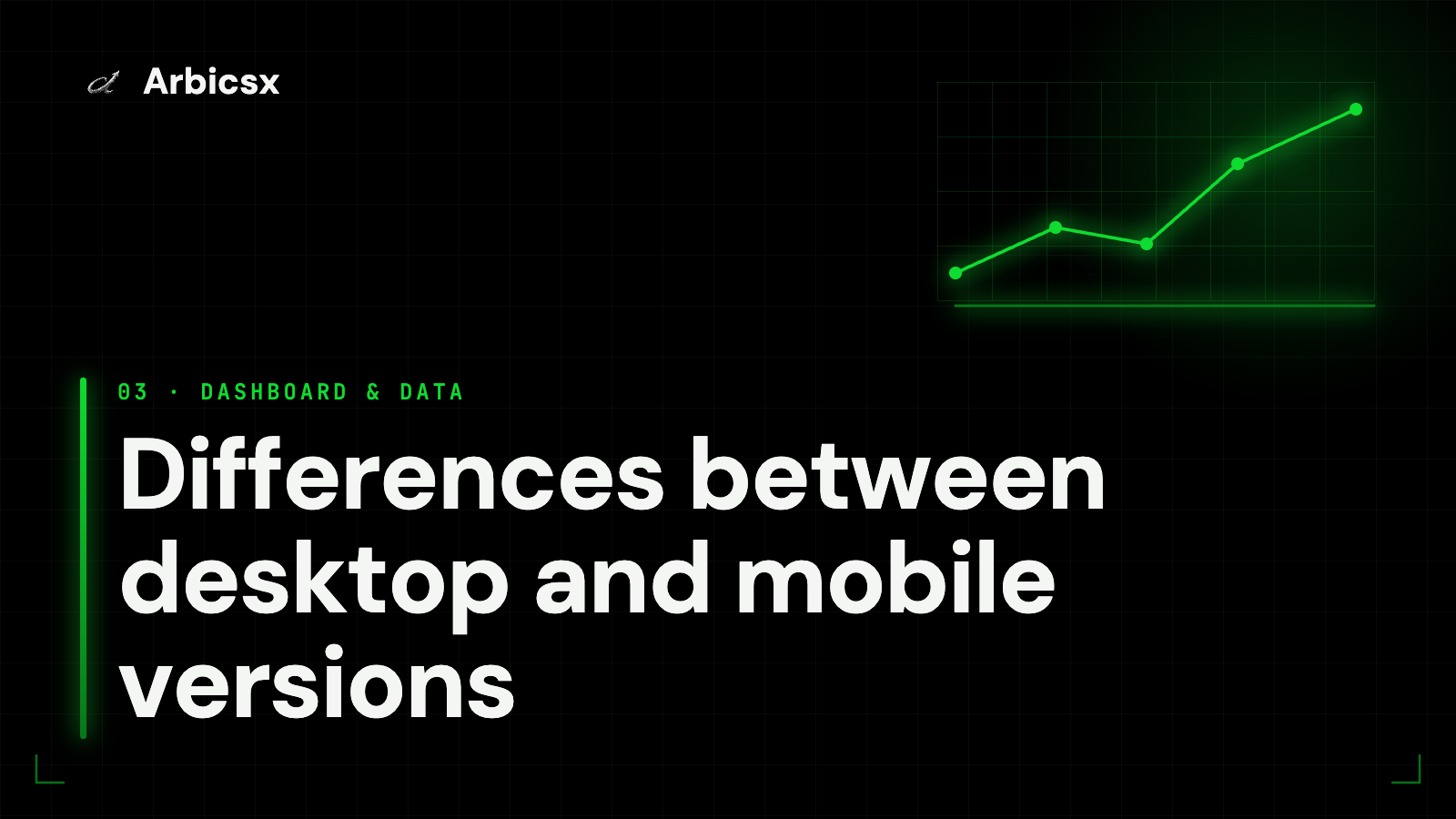 Differences between desktop and mobile versions