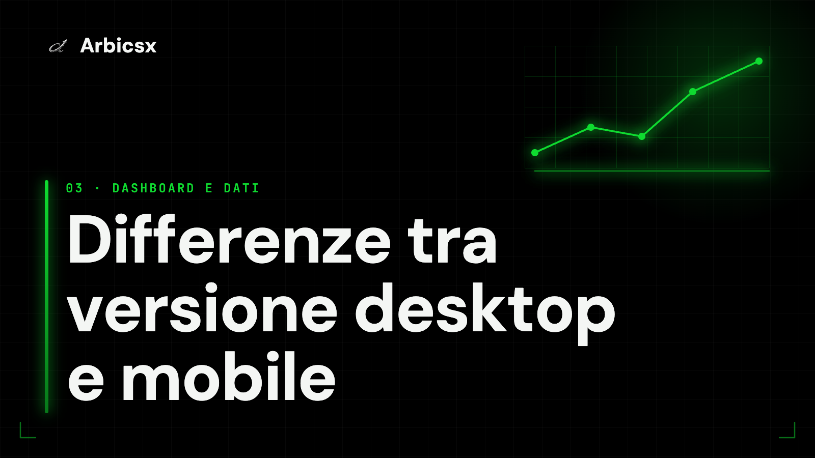 Differenze tra versione desktop e mobile