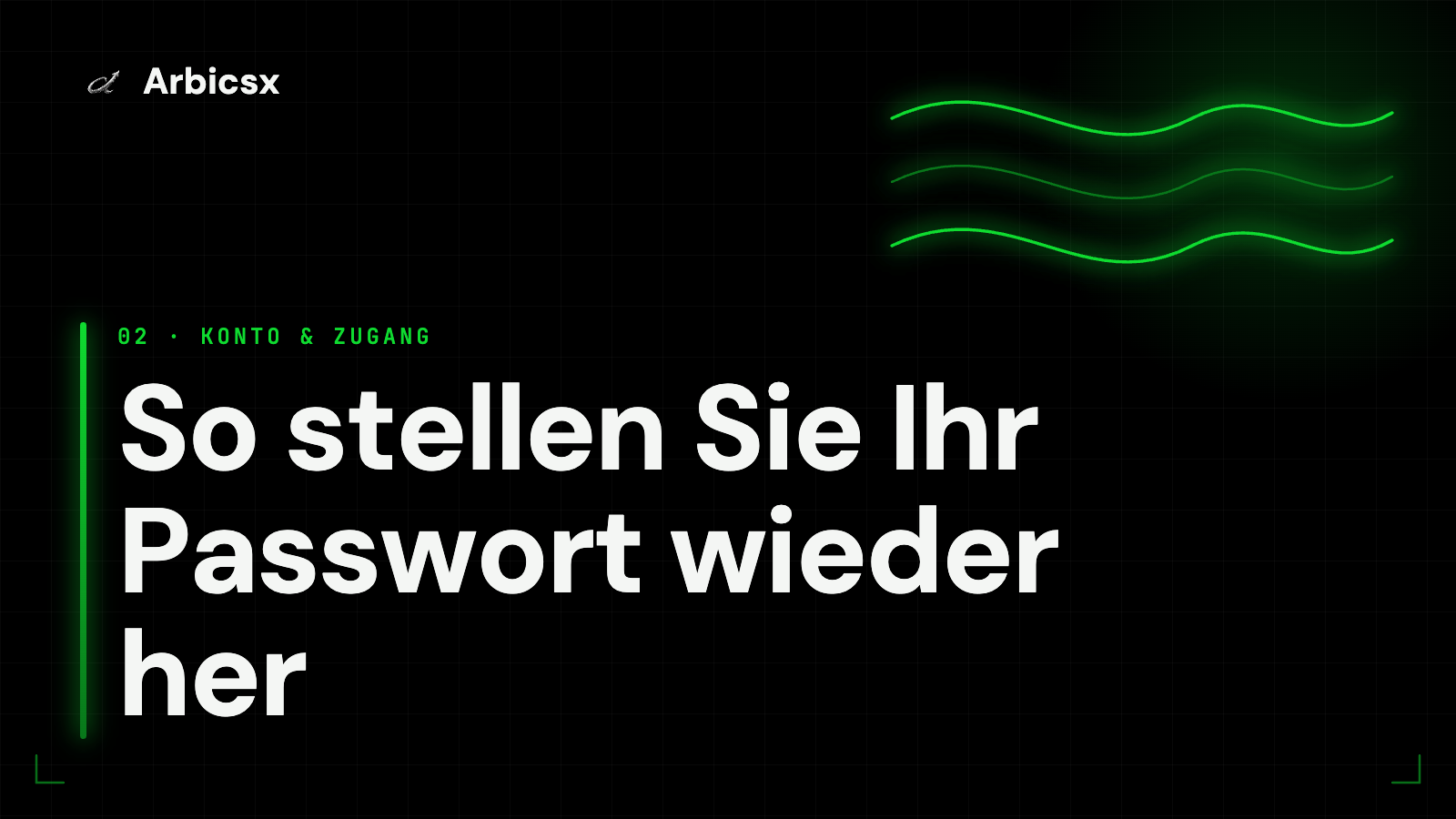 So stellen Sie Ihr Passwort wieder her