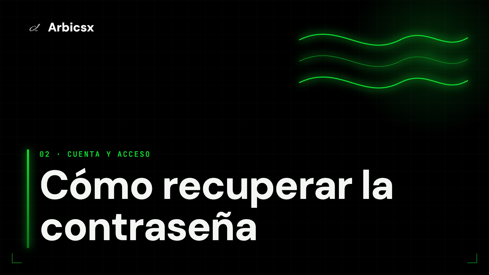 Cómo recuperar la contraseña